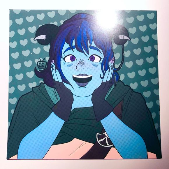 LAST CHANCE - Jester Lavorre Critical Role Mighty Nein Mini Print - Picture 1 of 1